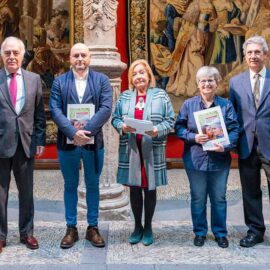 Ainkaren asiste a la entrega de Subvenciones de Fundación CAI-Ibercaja en el Patio de la Infanta de Zaragoza